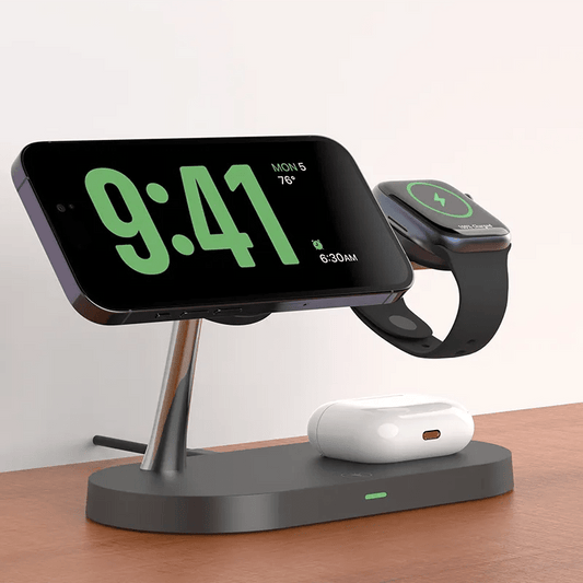 3 in 1 Wireless Charging Stand - #Desk Genius#