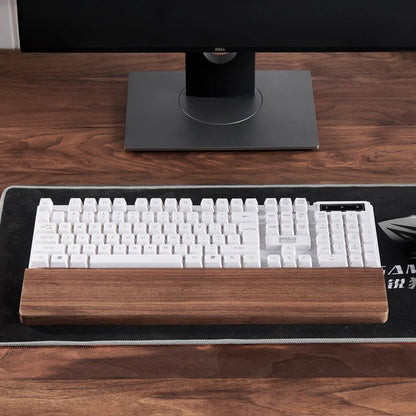 Wooden Keyboard Wrist Rest - #Desk Genius#