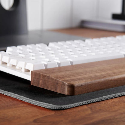 Wooden Keyboard Wrist Rest - #Desk Genius#